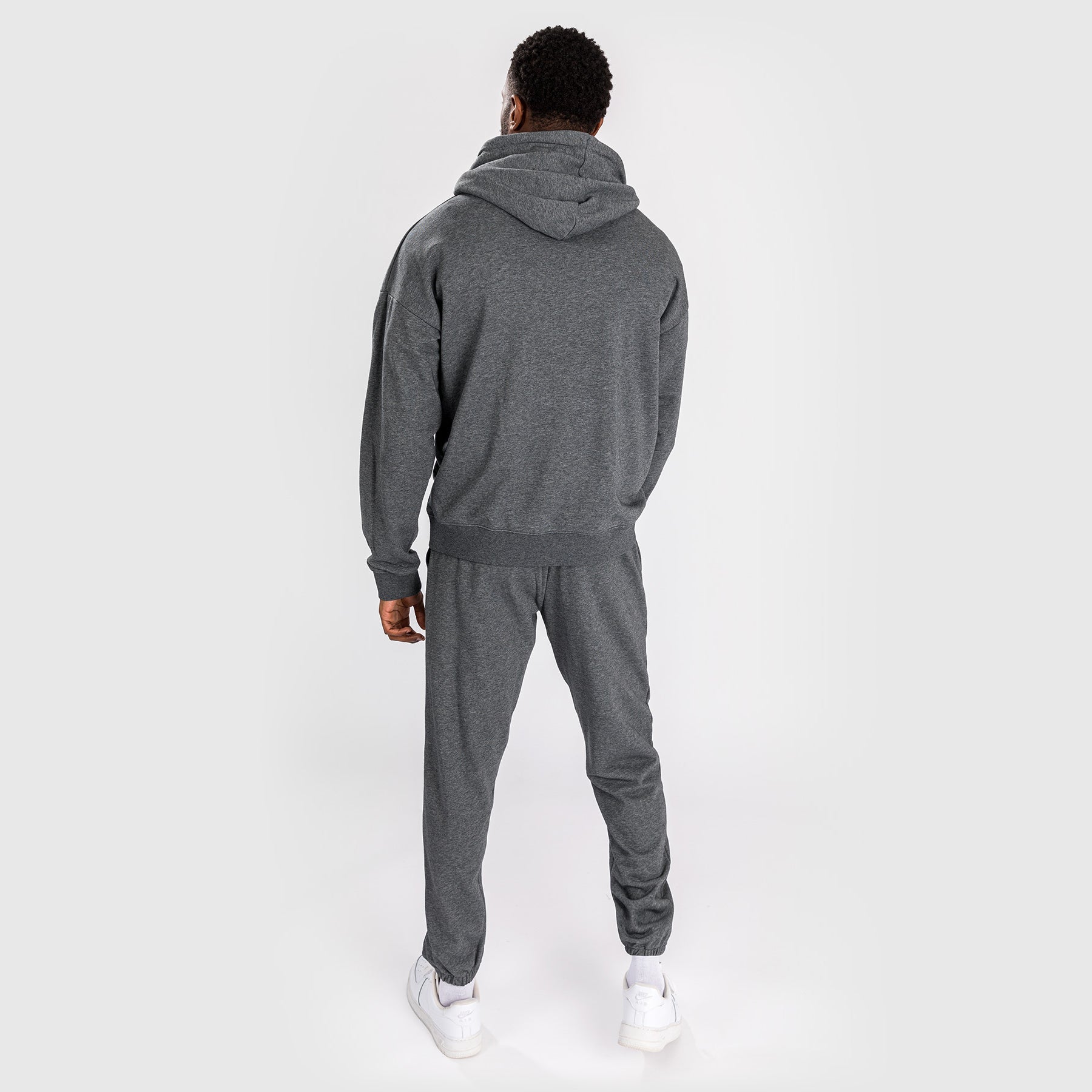 Venum Vortex XL Lite Men's Hoodie - Lightweight Training Hooded Sweatshirt for MMA, Boxing & Gym Workouts - Dark Heather Grey - Perfect for Combat Sports & Streetwear Fashion