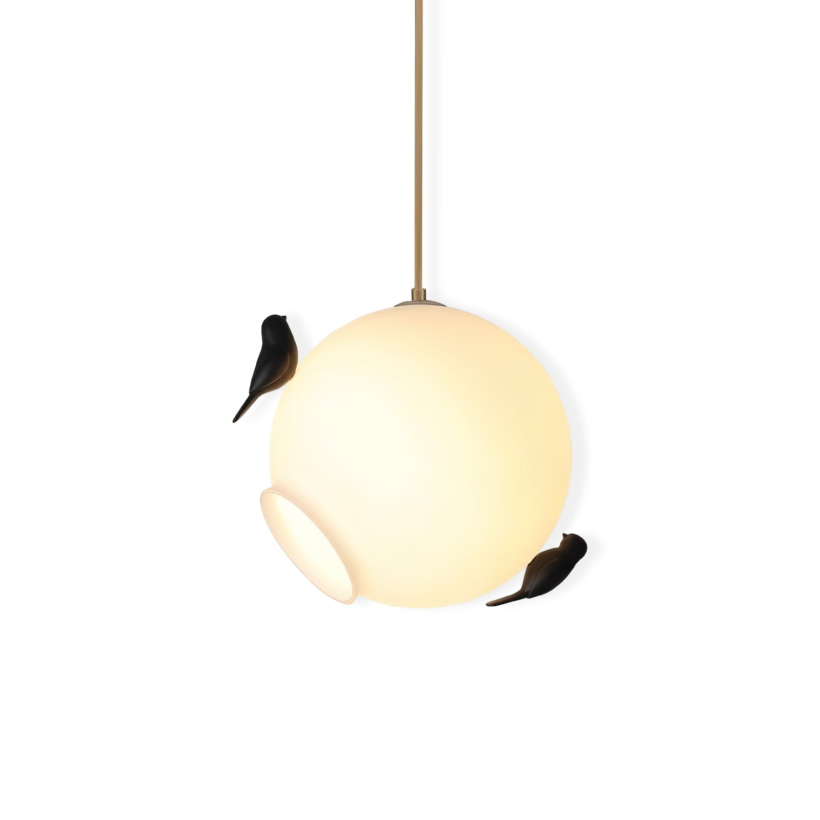 Handmade Rattan Bird's Nest Pendant Light - Boho Chic Hanging Ceiling Lamp for Living Room, Bedroom & Dining Room Decor