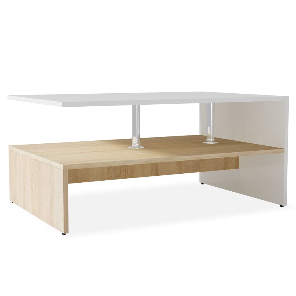 Modern Coffee Table with Storage - 35.4