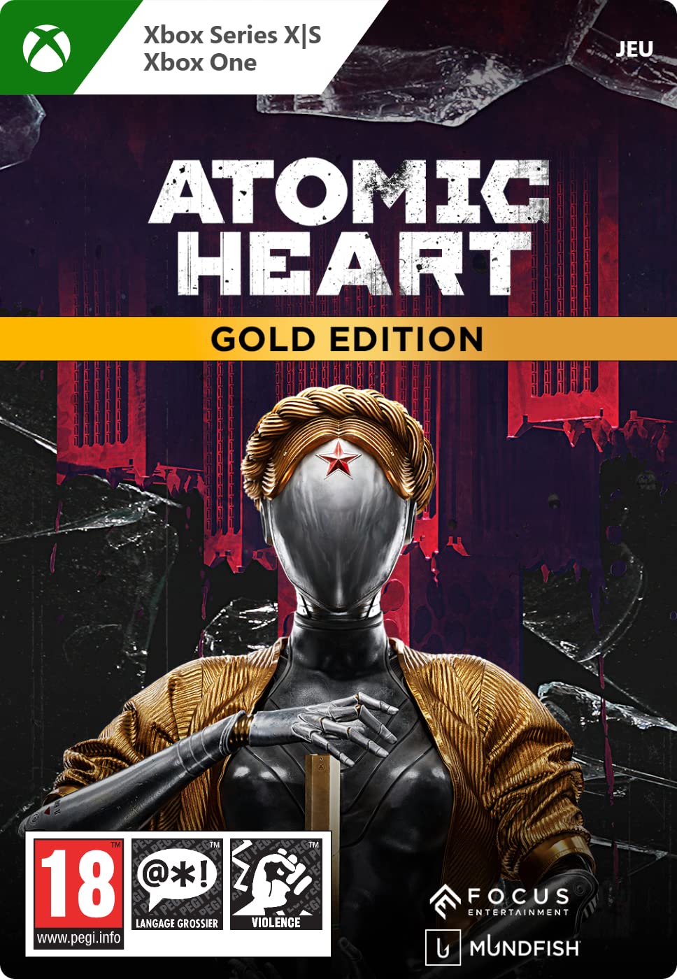 Atomic Heart: Gold Edition - Xbox One & Series X|S Digital Download Code | Post-Apocalyptic Action RPG Game for Sci-Fi Fans