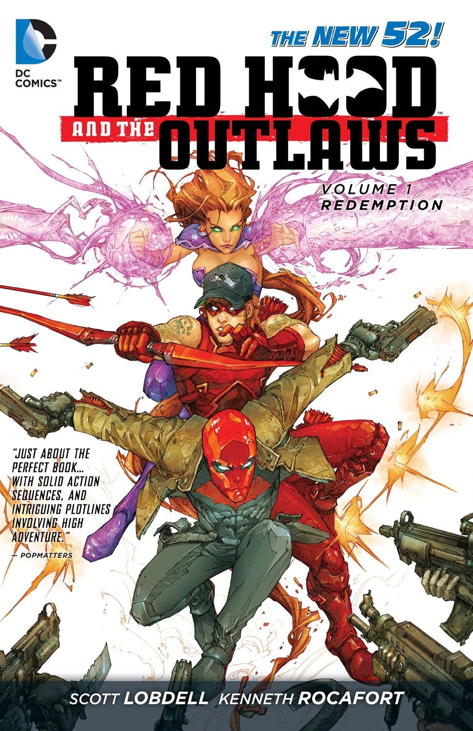 Red Hood and the Outlaws Vol. 1: Redemption - DC Comics Graphic Novel | Superhero Action, Crime Thriller | Perfect for Comic Collectors & Batman Fans