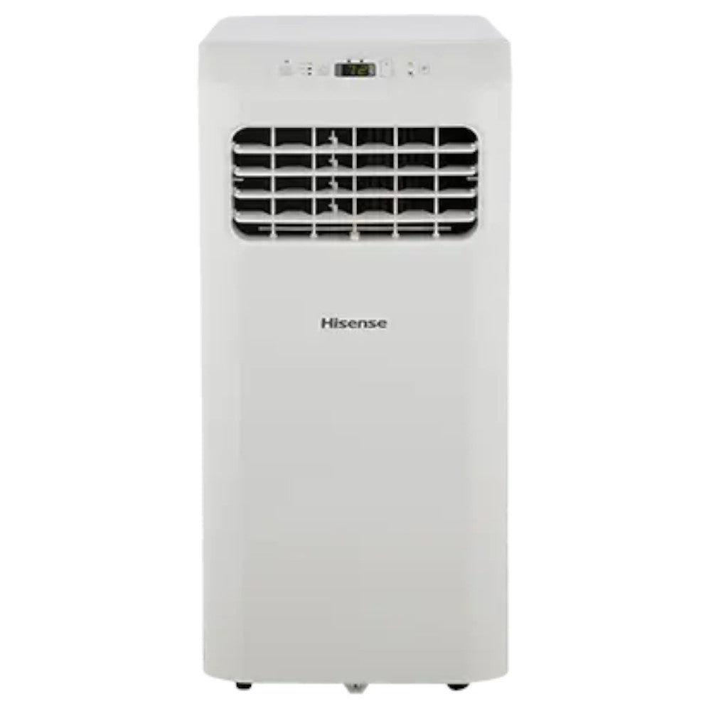 Refurbished HISENSE 8000 BTU Portable Air Conditioner - AP0819CR1W with Home Essentials Warranty | Perfect for Bedrooms, Small Offices & Apartments
