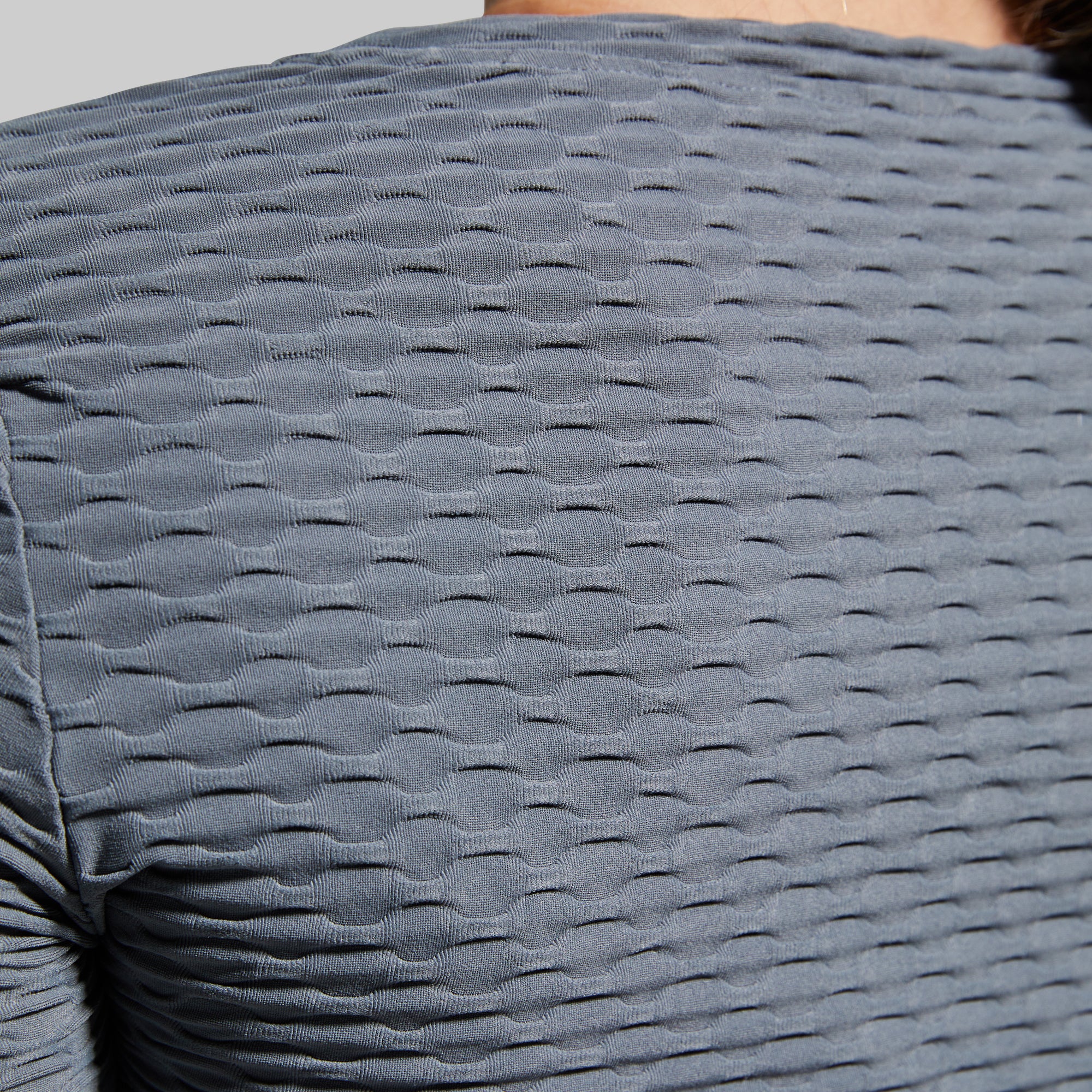 Summit Crop Top for Women - Soft & Comfortable Slate Grey Casual Shirt | Perfect for Yoga, Gym, Beach & Everyday Wear