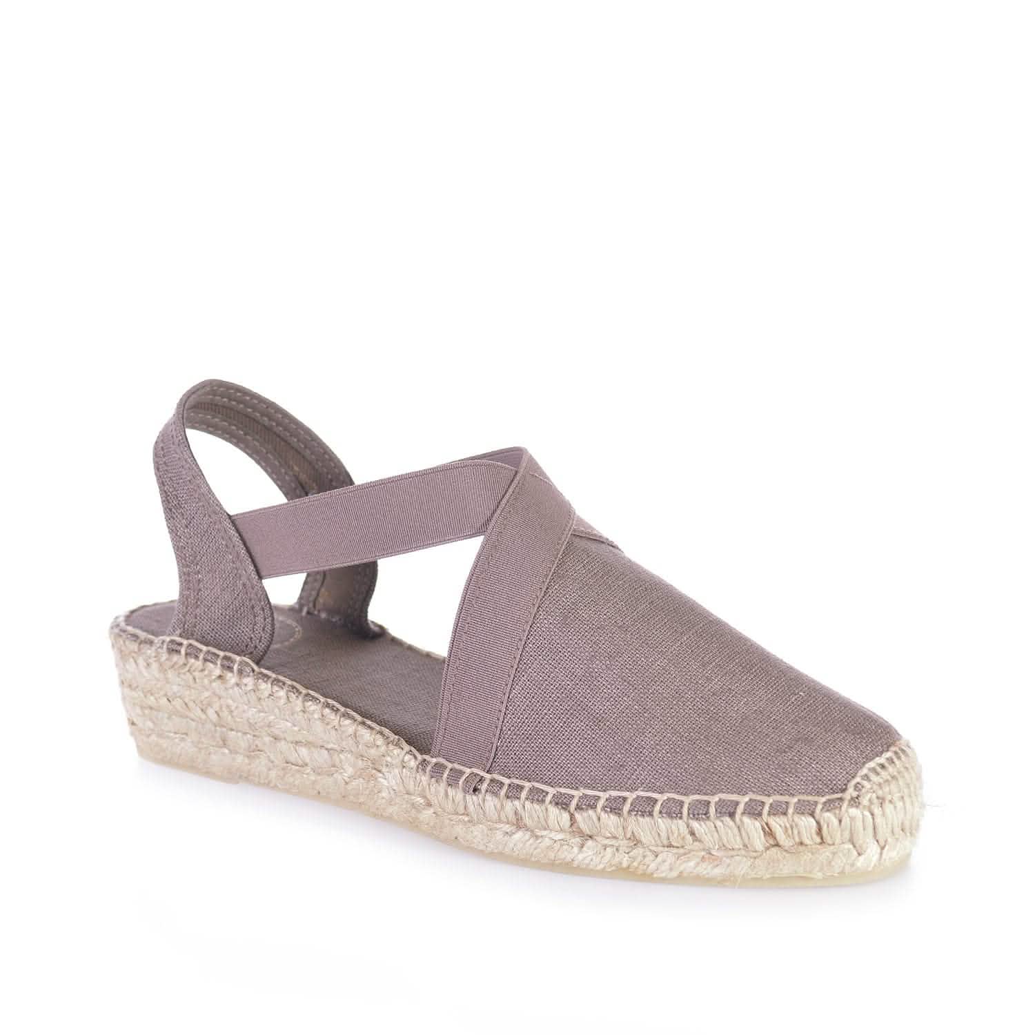 Women's Plain Linen Wedge Espadrille Sandals - Comfortable Summer Casual Shoes for Beach, Vacation & Everyday Wear | Verona Collection