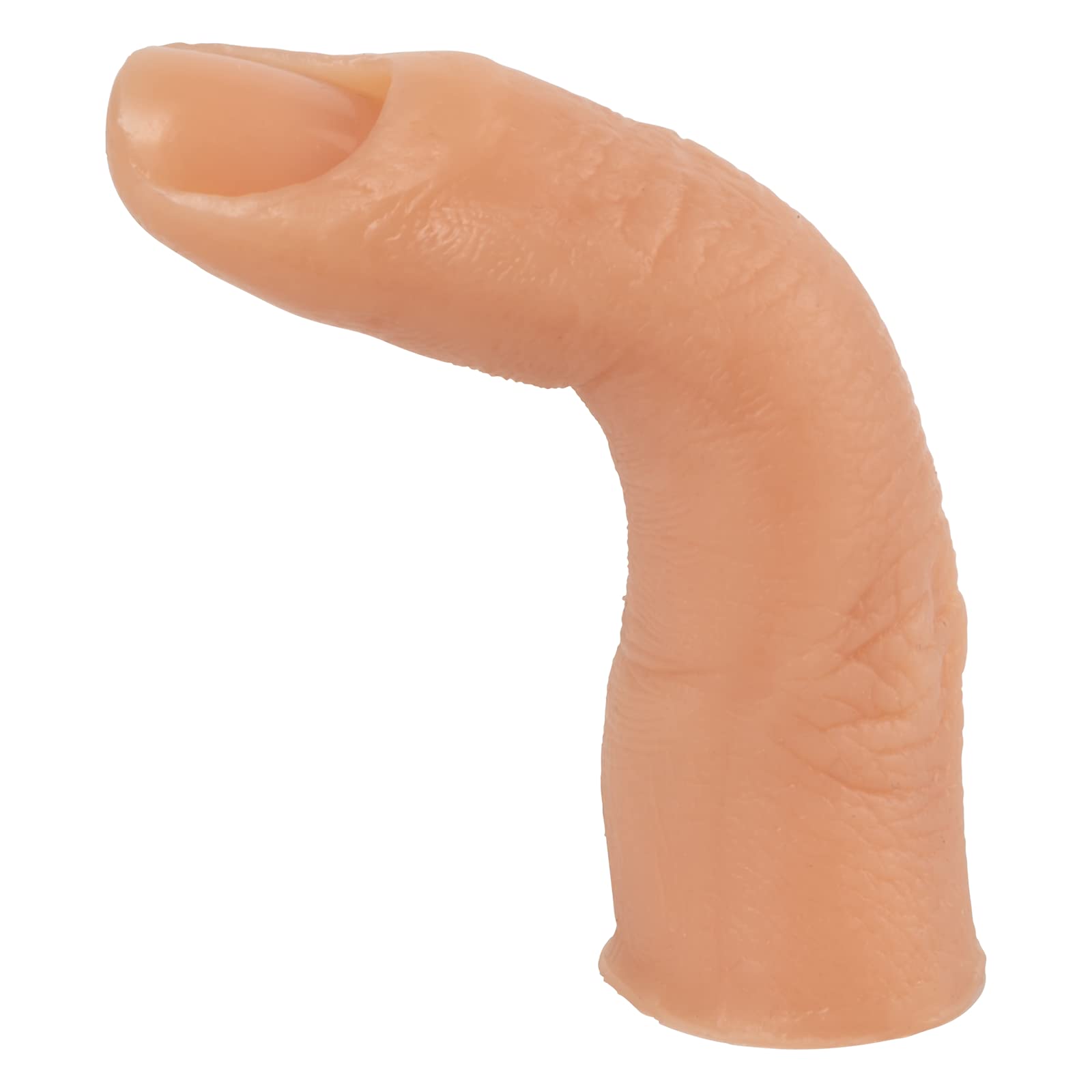 Realistic Silicone Practice Finger for Acrylic Nails - Professional Nail Technician Training Tool with Flexible Mannequin Finger & Insertable Nails | Perfect for Nail Art Practice, Salon Training & DIY Home Manicures