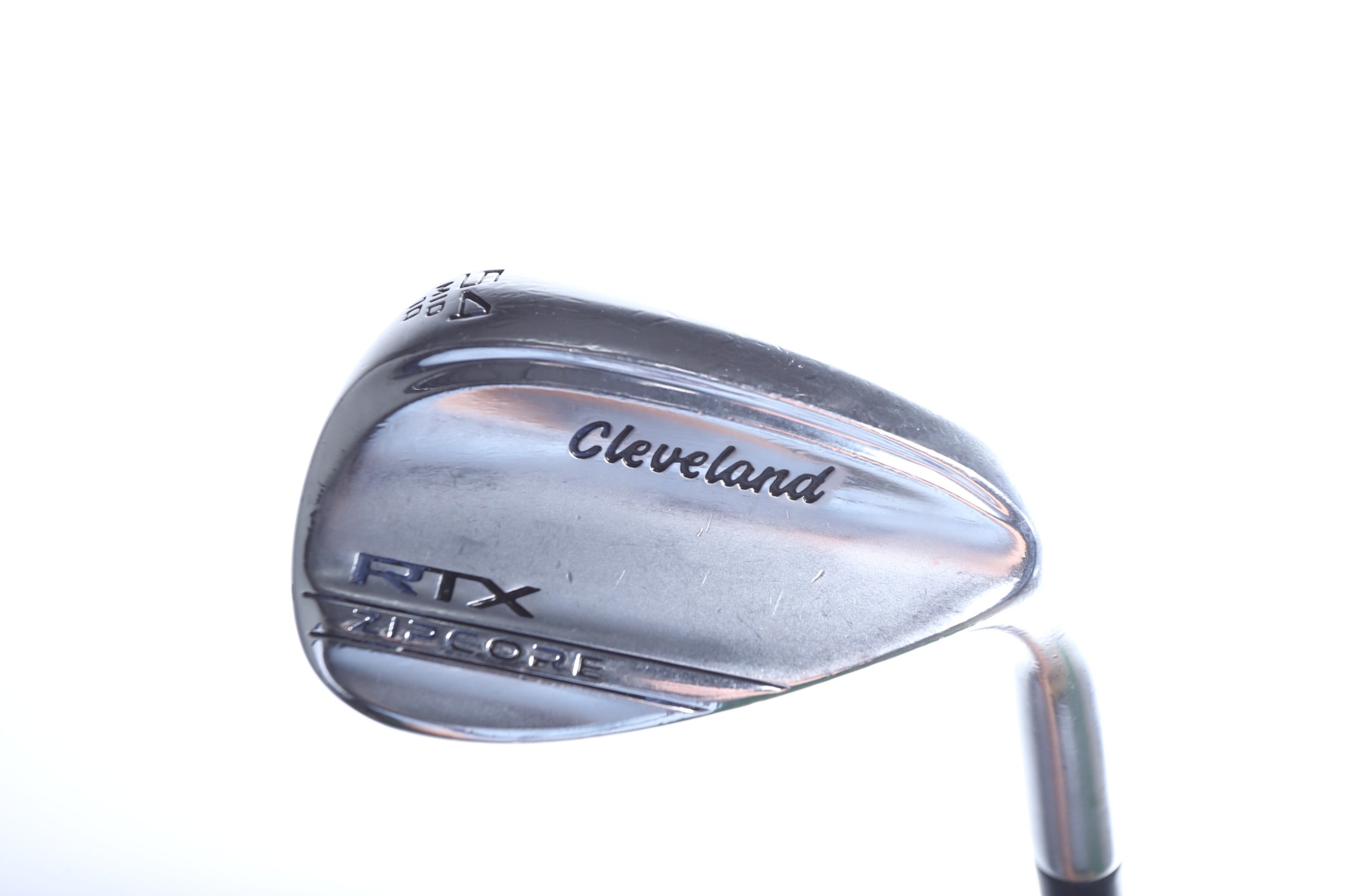 Used Cleveland RTX Full Face ZipCore Tour Satin Sand Wedge 54° Stiff Flex Right Hand Golf Club - Perfect for Bunker Shots & Short Game Precision