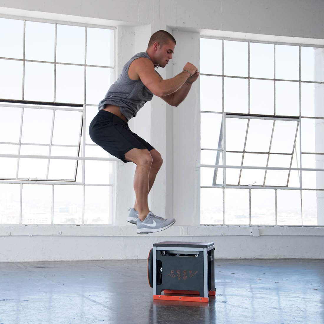 FITT Cube Total Body Workout Machine for HIIT Training - Adjustable Home Gym Equipment for Men & Women - Perfect for Small Spaces & High Intensity Interval Training