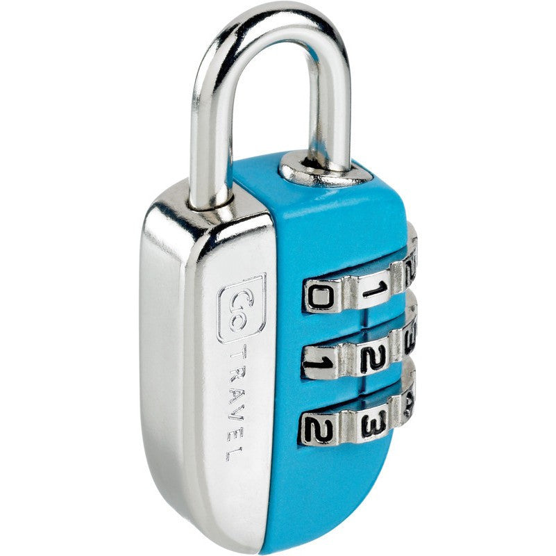Go Travel Mini Combi Glo Locks - Compact TSA Approved Luggage Locks for Suitcases, Backpacks & Travel Bags - Secure Your Belongings During Air Travel, Hotel Stays & Commuting