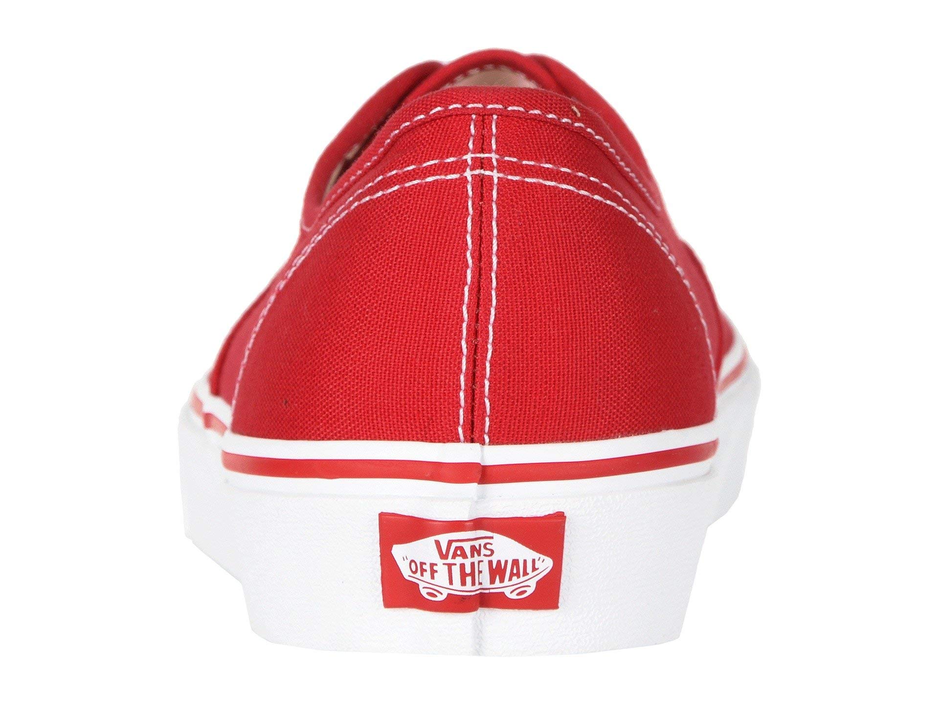Vans Authentic Red Classic Skate Shoes for Men & Women - Comfortable Sneakers for Casual Wear, Skateboarding & Street Fashion