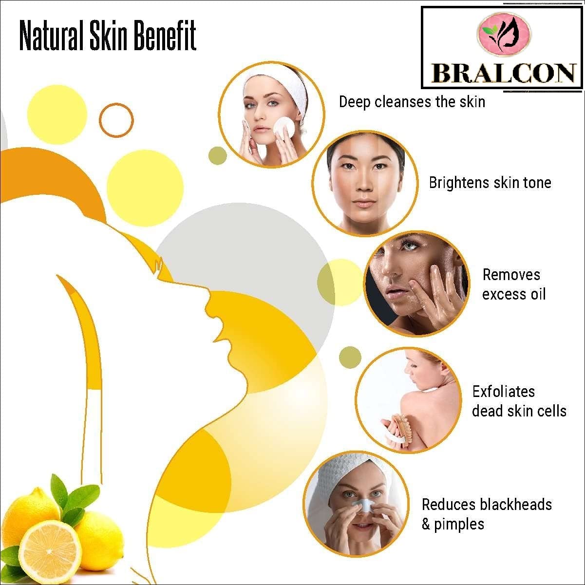 Organic Neem Leaf Powder & Lemon Peel Powder Combo - 200g (100g x 2 Pack) | Natural Skin Care for Face Masks, Glowing Skin & Oil Control | Perfect for DIY Beauty Treatments & Ayurvedic Remedies
