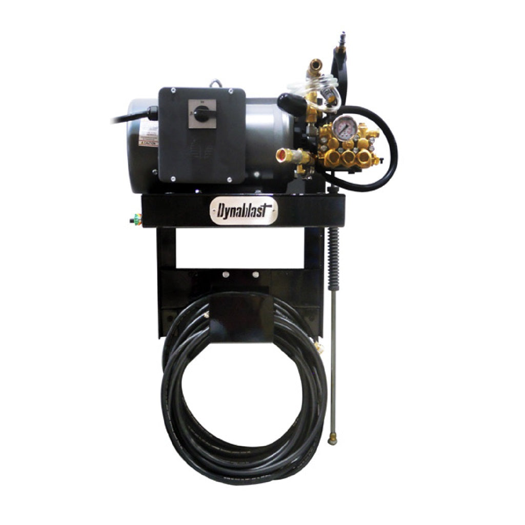 Dynablast 110V 1000 PSI 2.0 GPM Industrial Electric Pressure Washer with Wall Mount & Auto Shutoff - CWM210DET1 | Ideal for Garage Cleaning, Driveway Washing & Heavy Duty Industrial Use