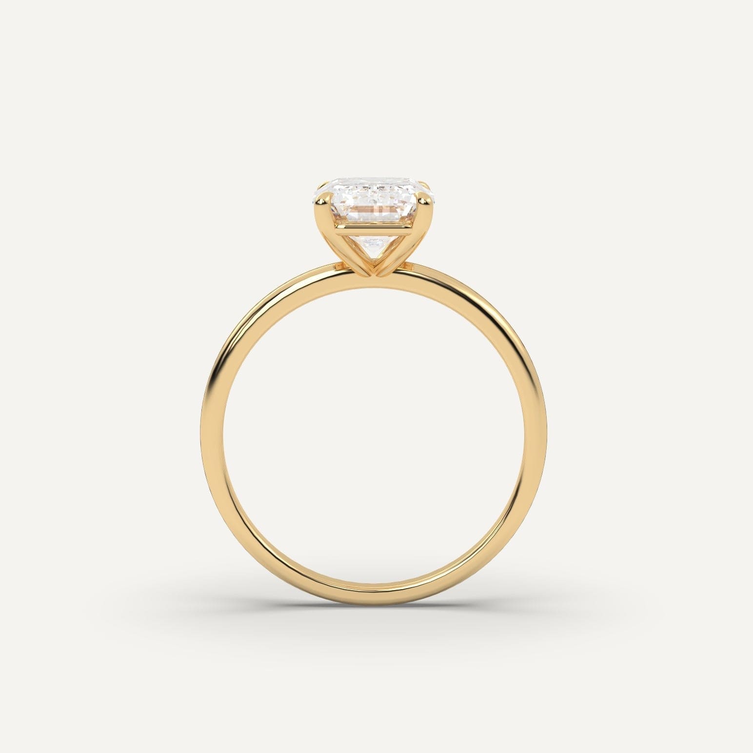 2 Carat Emerald Cut Diamond Engagement Ring for Women - Elegant Wedding & Anniversary Gift - Perfect for Proposals, Bridal Jewelry, and Special Occasions