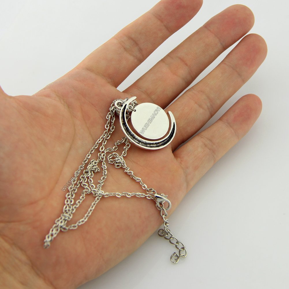 Vintage Camera Lens Pendant Necklace - Moon Pendant Jewelry with Grahpex Design for Photography Lovers | Perfect Gift for Photographers & Vintage Style Enthusiasts | Wear to Photo Shoots, Weddings & Special Occasions
