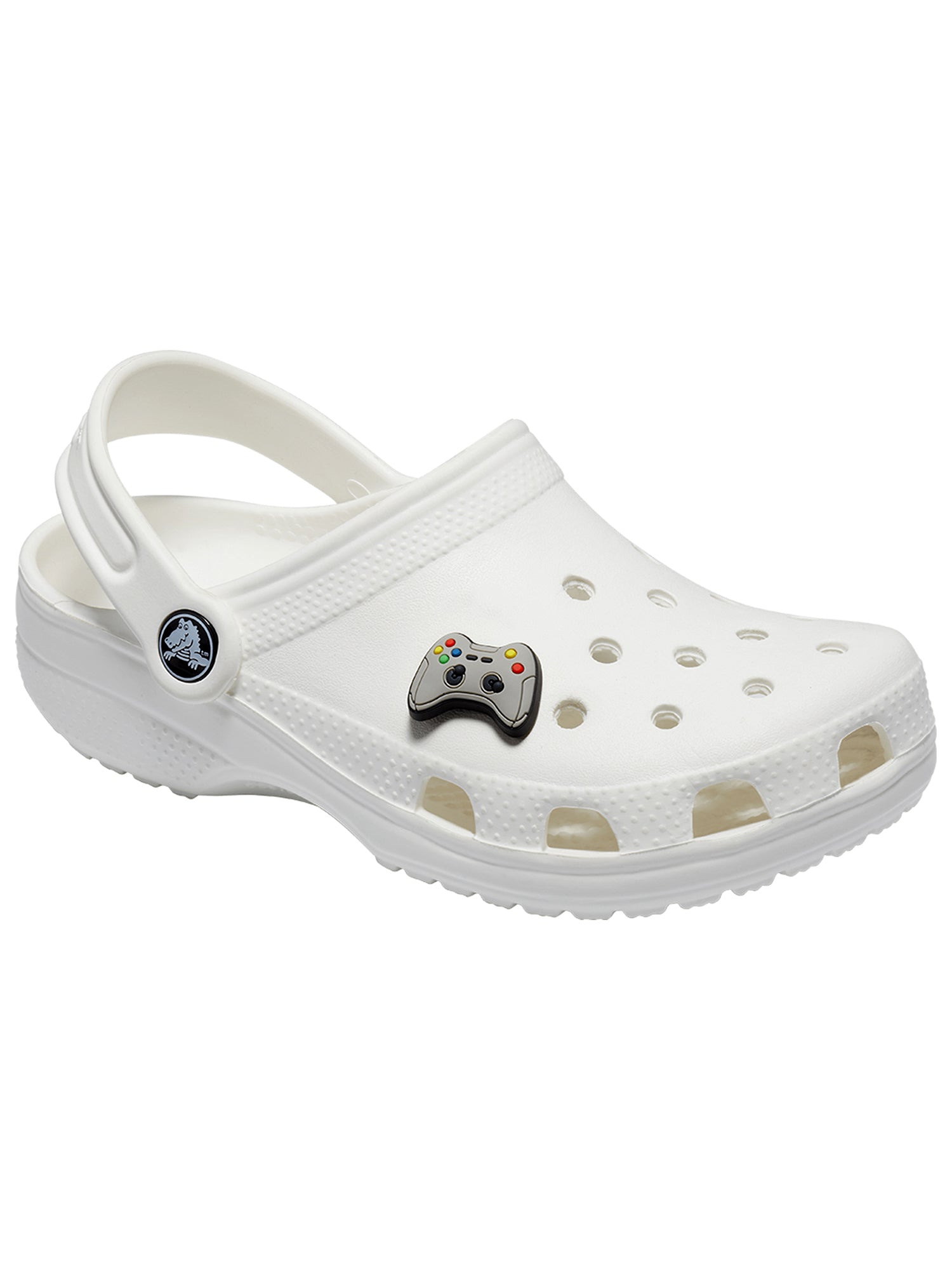 Crocs Jibbitz Grey Game Controller Charms - Official Licensed Shoe Accessories for Crocs Clogs & Sandals - Perfect for Gaming Enthusiasts & Customizing Footwear