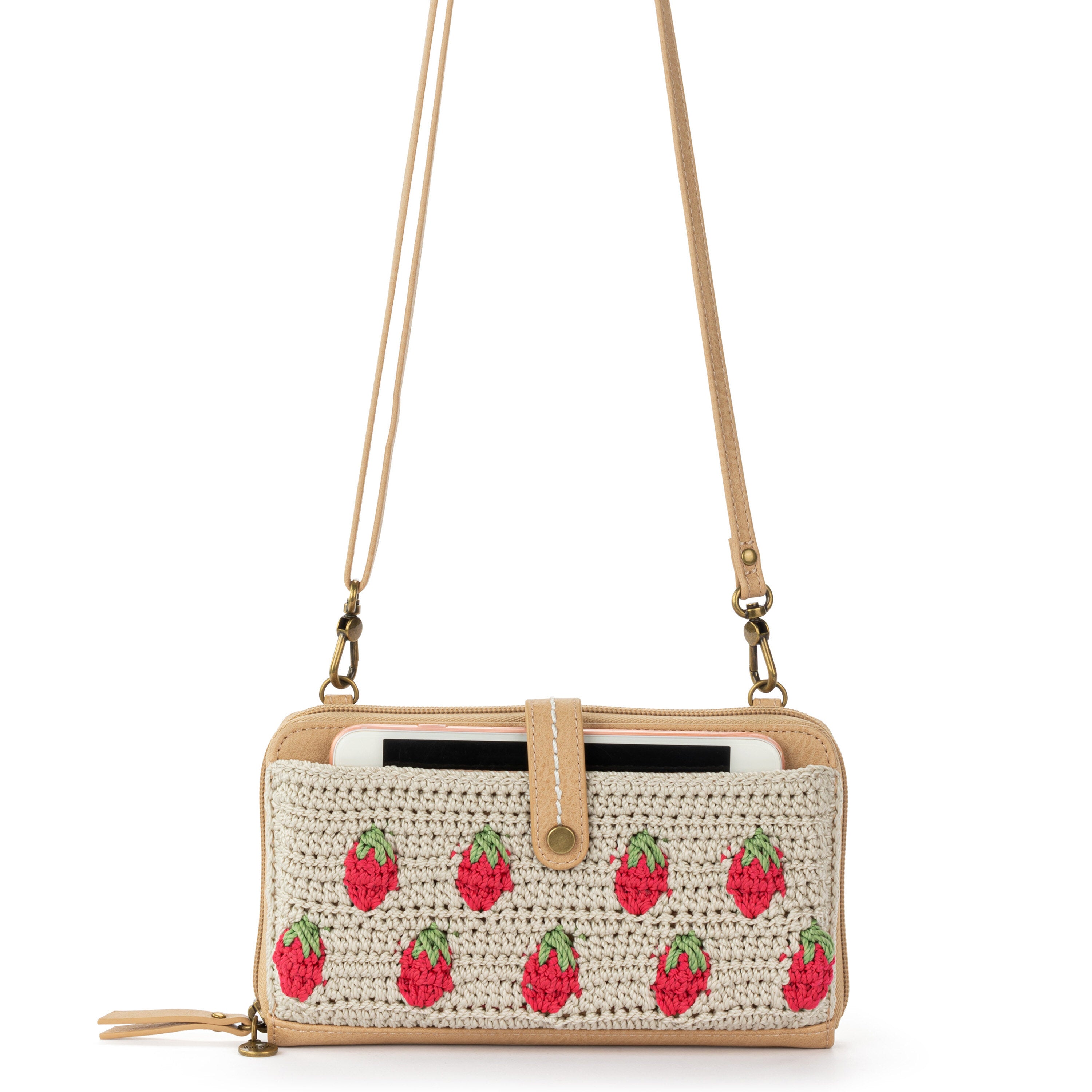 Iris Large Smartphone Crossbody Bag - Stylish & Secure Phone Pouch for Women - Perfect for Travel, Shopping, and Everyday Use