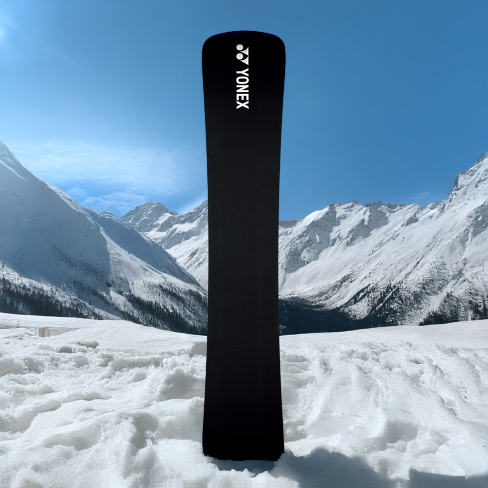 Yonex SYMARC Mg Snowboard for All-Mountain Riding - Lightweight & Durable Gray Snowboard for Men & Women - Perfect for Freeride, Powder & Park Performance
