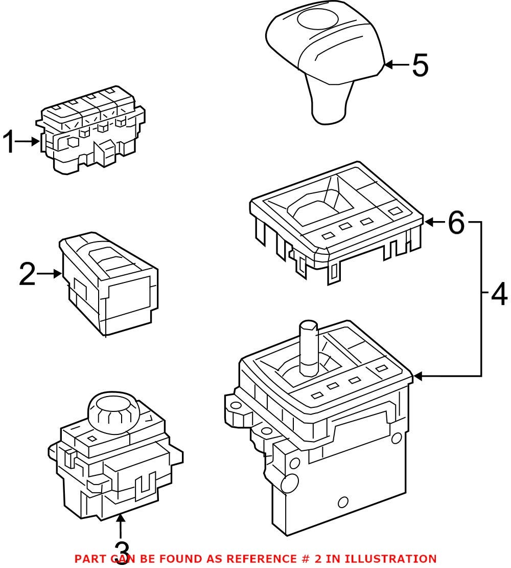 Genuine OEM Convertible Top Switch for Mercedes-Benz 23182045102A17 - Replacement Part for SLK-Class R171 - Perfect for Roof Mechanism Repair & Maintenance