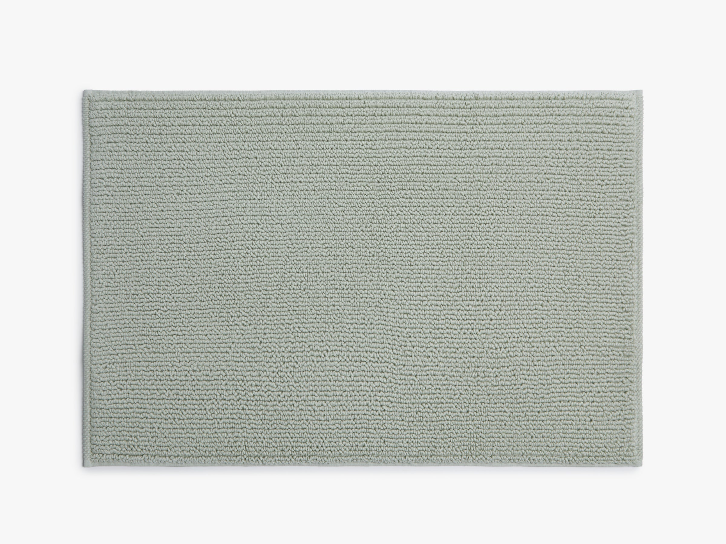 Non-Slip Soft Rib Bathtub Mat - Sage Green Bath Mat for Shower & Tub, Anti-Slip Bathroom Floor Mat with Drain Holes, Perfect for Bath Safety & Comfort