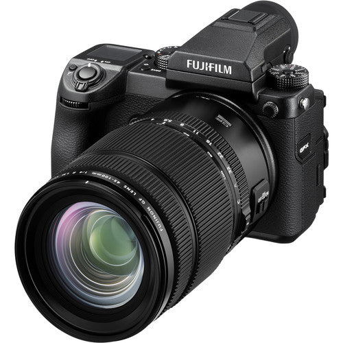 Fujifilm GF 45-100mm f/4 R LM OIS WR Lens - Professional Medium Format Zoom Lens for Fujifilm GFX Cameras - Perfect for Portrait, Landscape & Wedding Photography