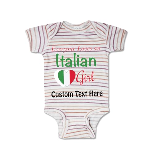 Stripes Multi Girl Personalized Text Here