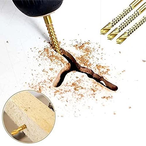 6Pcs Cobalt Drill Bit Set - High Speed Steel Hole Saw Kit for Woodworking, Metal & Plastic (Perfect for DIY Projects, Home Repairs & Professional Use)