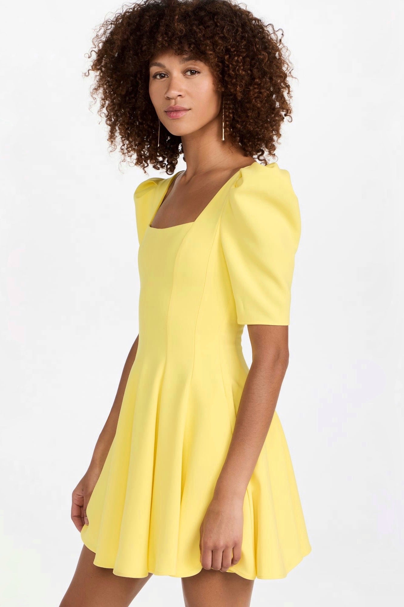 Black Halo Bambi Mini Dress in White - Elegant Cocktail Party & Evening Wear for Women