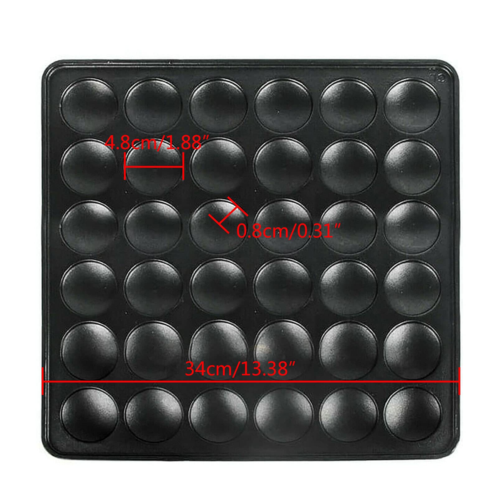 36 Holes Non-Stick Donut Maker Machine - Mini Dutch Pancake Baker for Breakfast, Snacks & Desserts - 110V 1100W Electric - Perfect for Home, Parties & Cafes