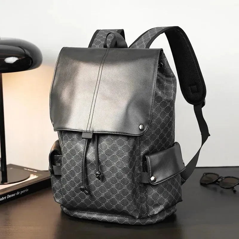 Stylish Men's Large Capacity Backpack - Durable & Waterproof for Travel, Work & Outdoor Adventures