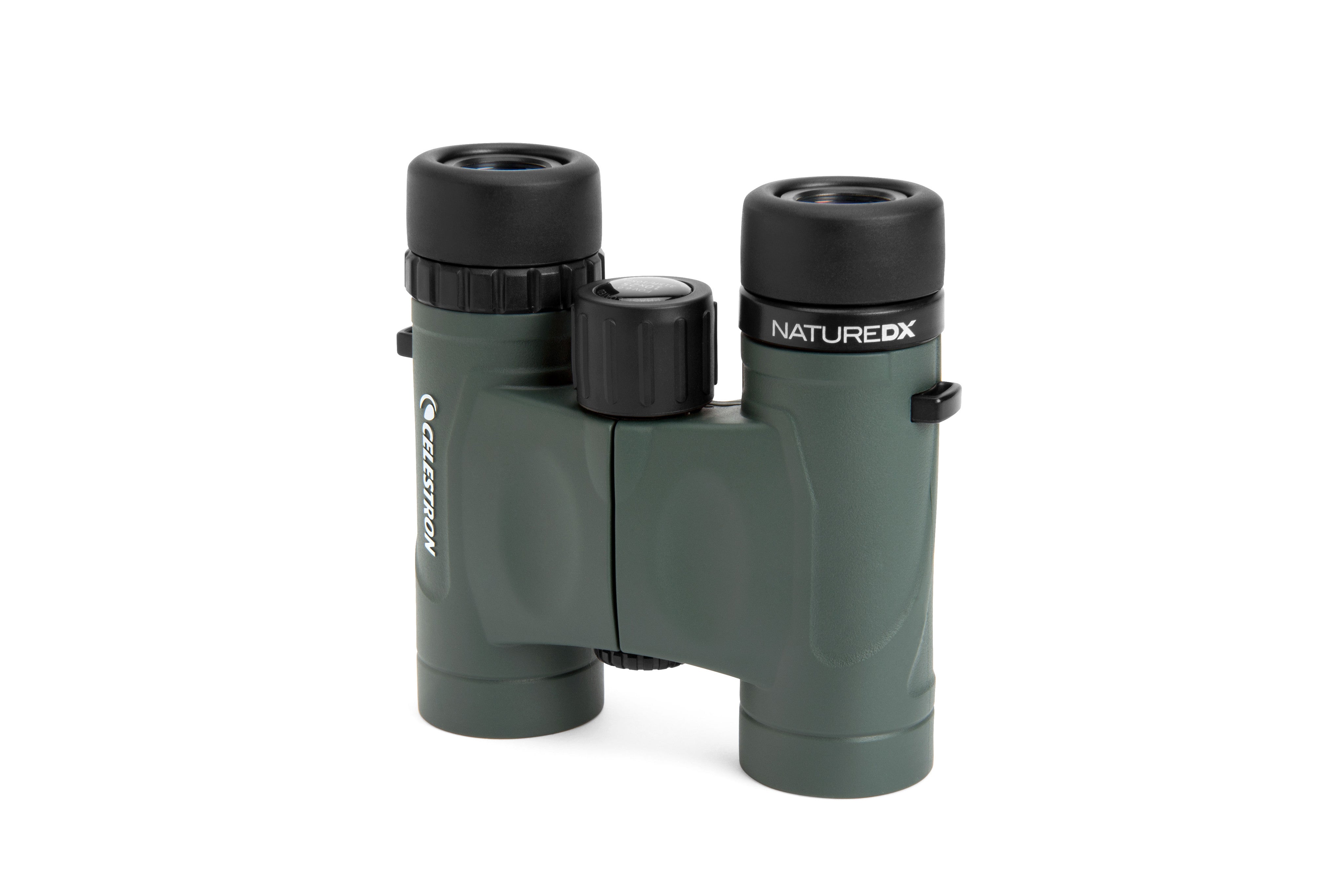 Nature DX 10x25mm Compact Roof Prism Binoculars - Lightweight & Waterproof for Bird Watching, Hiking, Travel and Outdoor Adventures