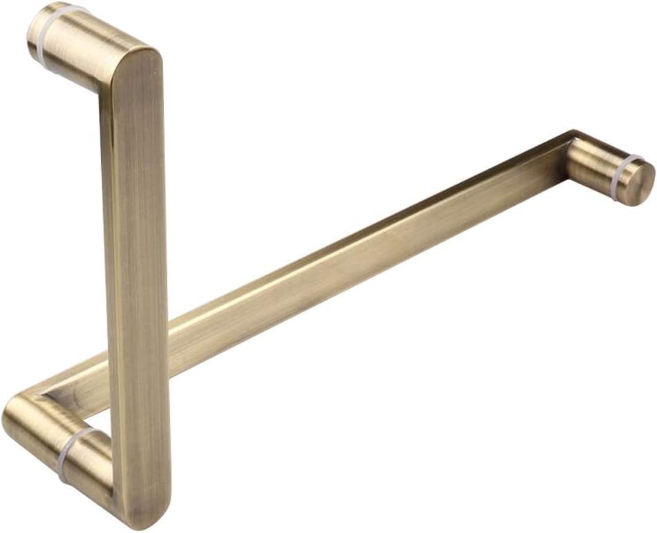 MIQXUAN Bronze Shower Door Handle - Internal Glass Door Pull Knob Bar Replacement for Bathroom & Shower Enclosures - Perfect for Modern Bathroom Upgrade & Spa-Like Experience