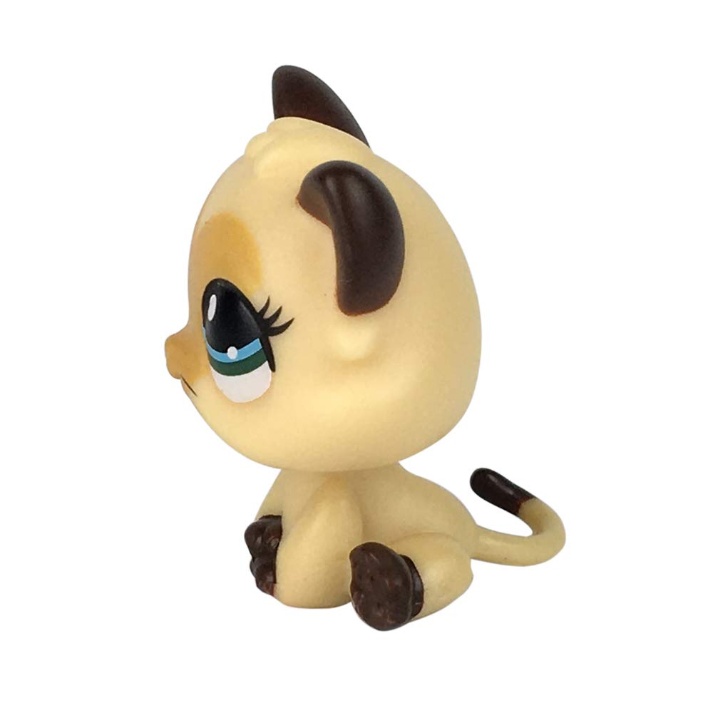 Custom-Made 1 Inch Mini Kitten Toy for Short Hair Cats - Yellow Heart Face Pet Kitty Collection #3573 | Perfect for Playtime, Training & Cat Enrichment Activities