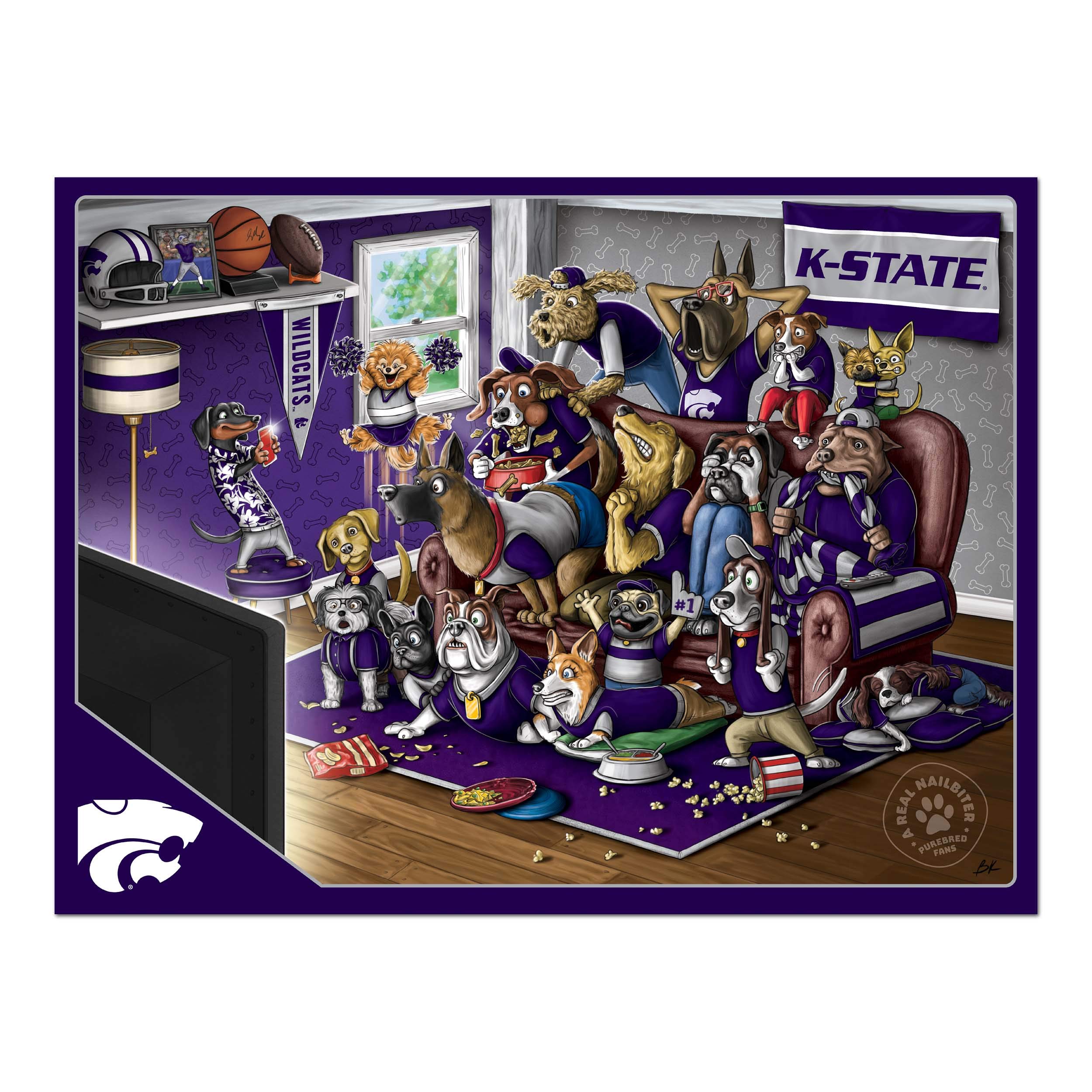 YouTheFan NCAA College Sports Fan Puzzle - 500 Piece Challenging Jigsaw Puzzle for Adults & Teens - Perfect for Game Nights, Gifts, and Home Decor