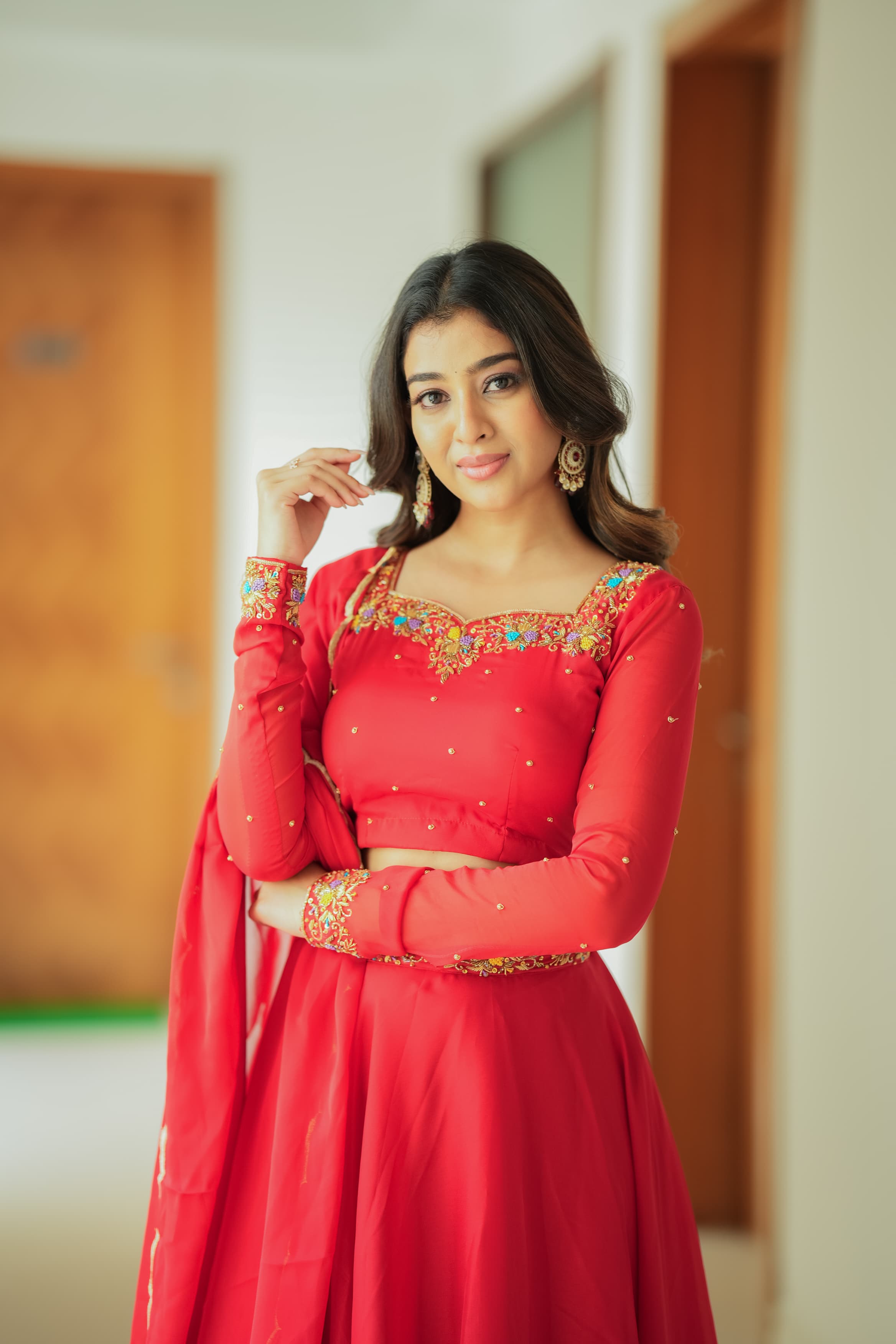 Exquisite Riya Handwork Lehenga Choli - Traditional Indian Bridal Dress for Weddings & Festivals | Perfect for Sangeet, Mehendi & Reception Ceremonies