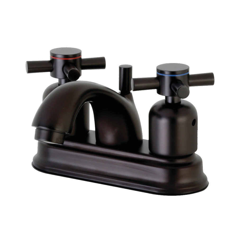 Kingston Brass FB2601DX 4-Inch Centerset Bathroom Faucet - Chrome Finish, Single Handle for Sink Vanity - Perfect for Small Bathrooms & Powder Rooms