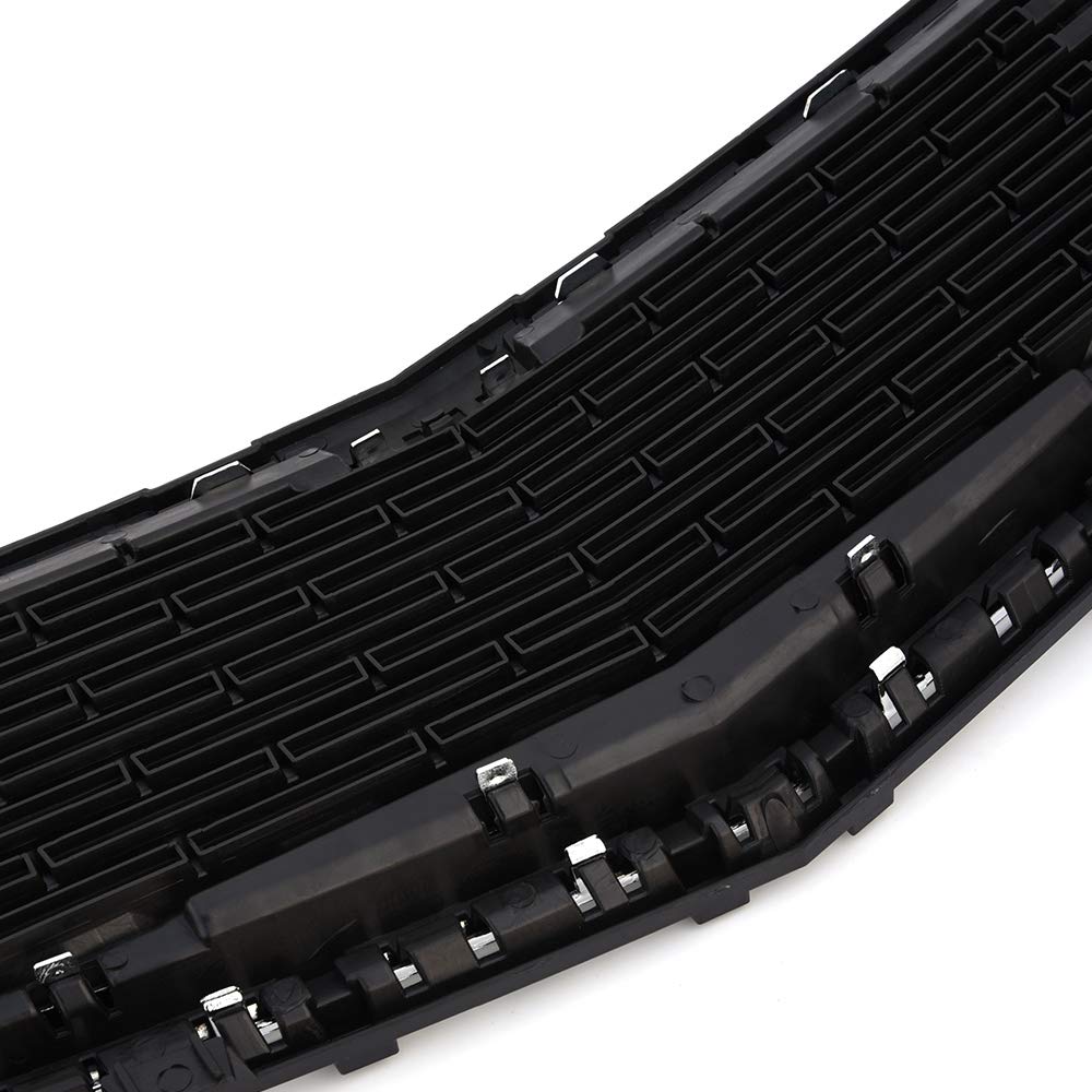 G-PLUS Black Honeycomb Grille Mesh Assembly - Front Bumper Lower Grille Cover for 2015 Chevy Cruze | Durable Car Accessory for Enhanced Style & Protection | Perfect for Street Racing & Custom Car Upgrades
