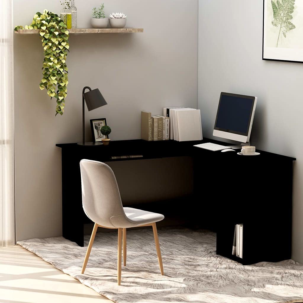 L-Shaped Corner Desk for Home Office, 47.2