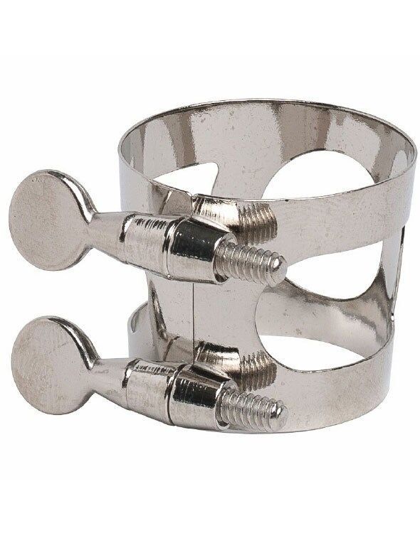 Professional APM 334NB Alto Saxophone Ligature - Nickel Plated Brass for Enhanced Sound Quality | Perfect for Jazz, Classical & School Band Performances