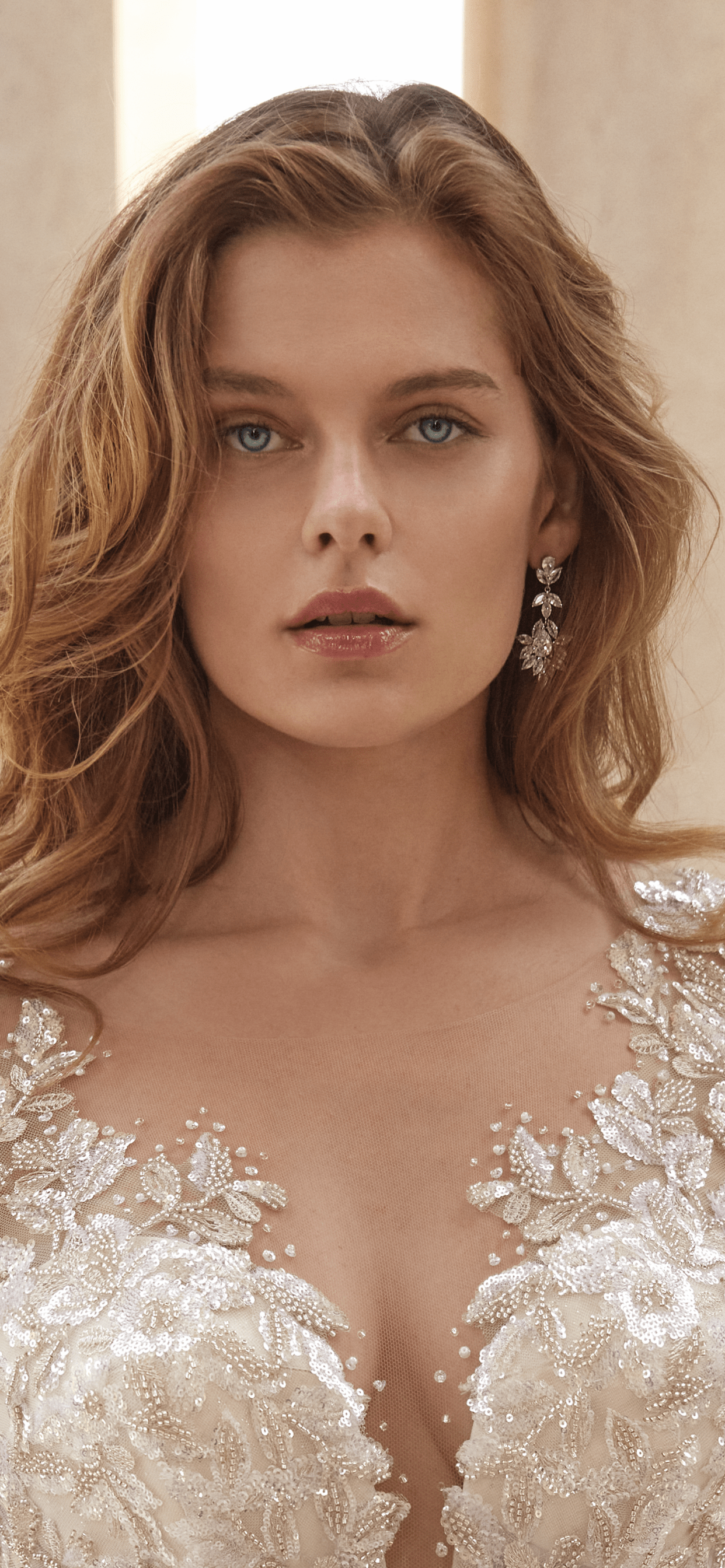 INES Sterling Silver Bridal Earrings for Women - Elegant Wedding Jewelry Gift for Bride, Bridesmaids & Special Occasions