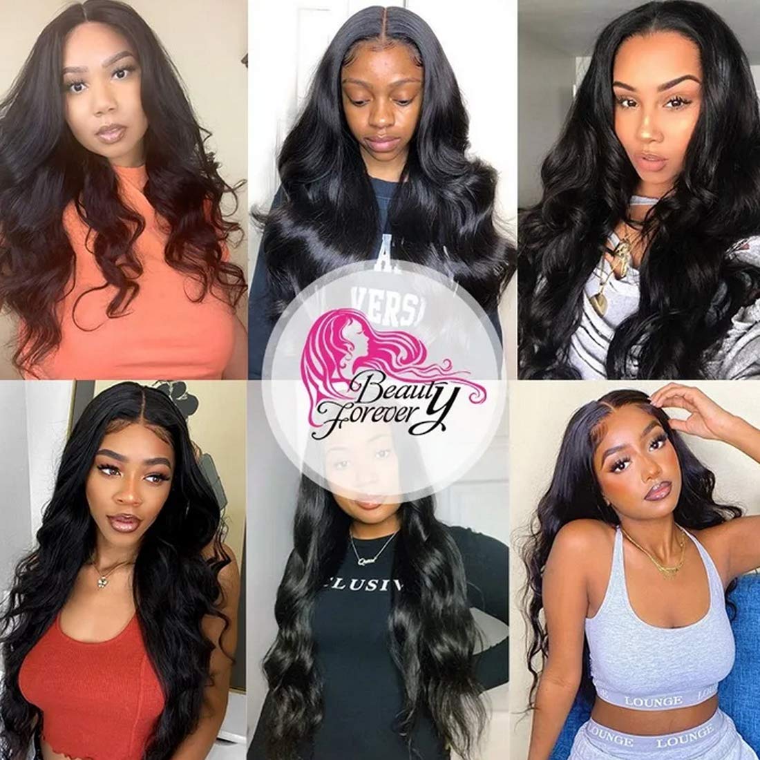 Beauty Forever HD Lace Closure 5x5 - Unprocessed Virgin Human Hair with Body Wave - Transparent Lace Closure, Pre-Plucked Hairline, Natural Black Color (18 Inch) | Perfect for Protective Styles, Weaves & Natural-Looking Hair Extensions