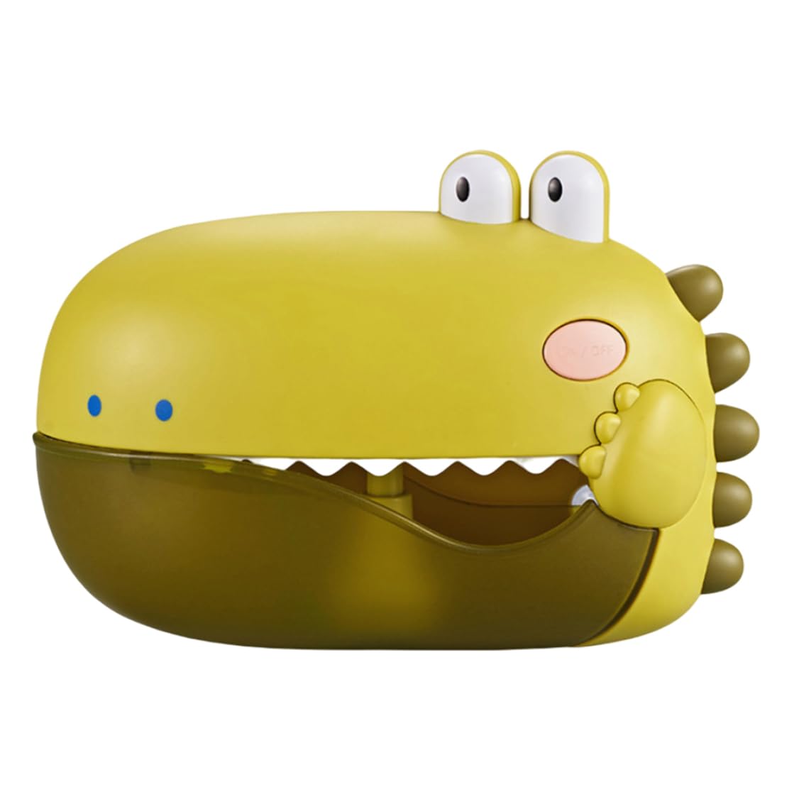Automatic Dinosaur Bubble Machine with Music - Fun Bath Toys for Babies, Boys & Girls - Green Bubble Maker for Bathtub Playtime & Outdoor Activities