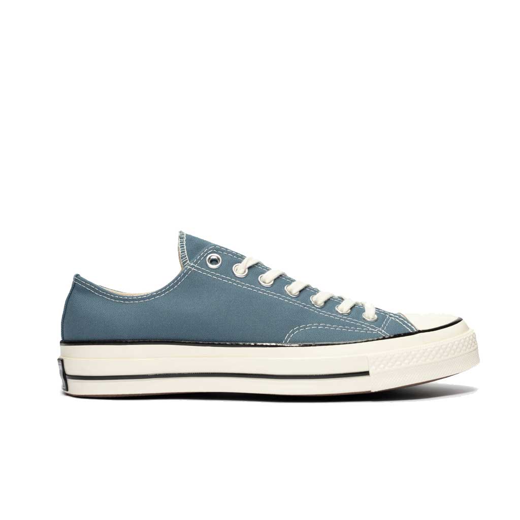 Converse Chuck 70 Ox Sneakers - Deep Water/Egret Color - Classic High Top Canvas Shoes for Men & Women | Perfect for Casual Wear, Street Style & Everyday Fashion