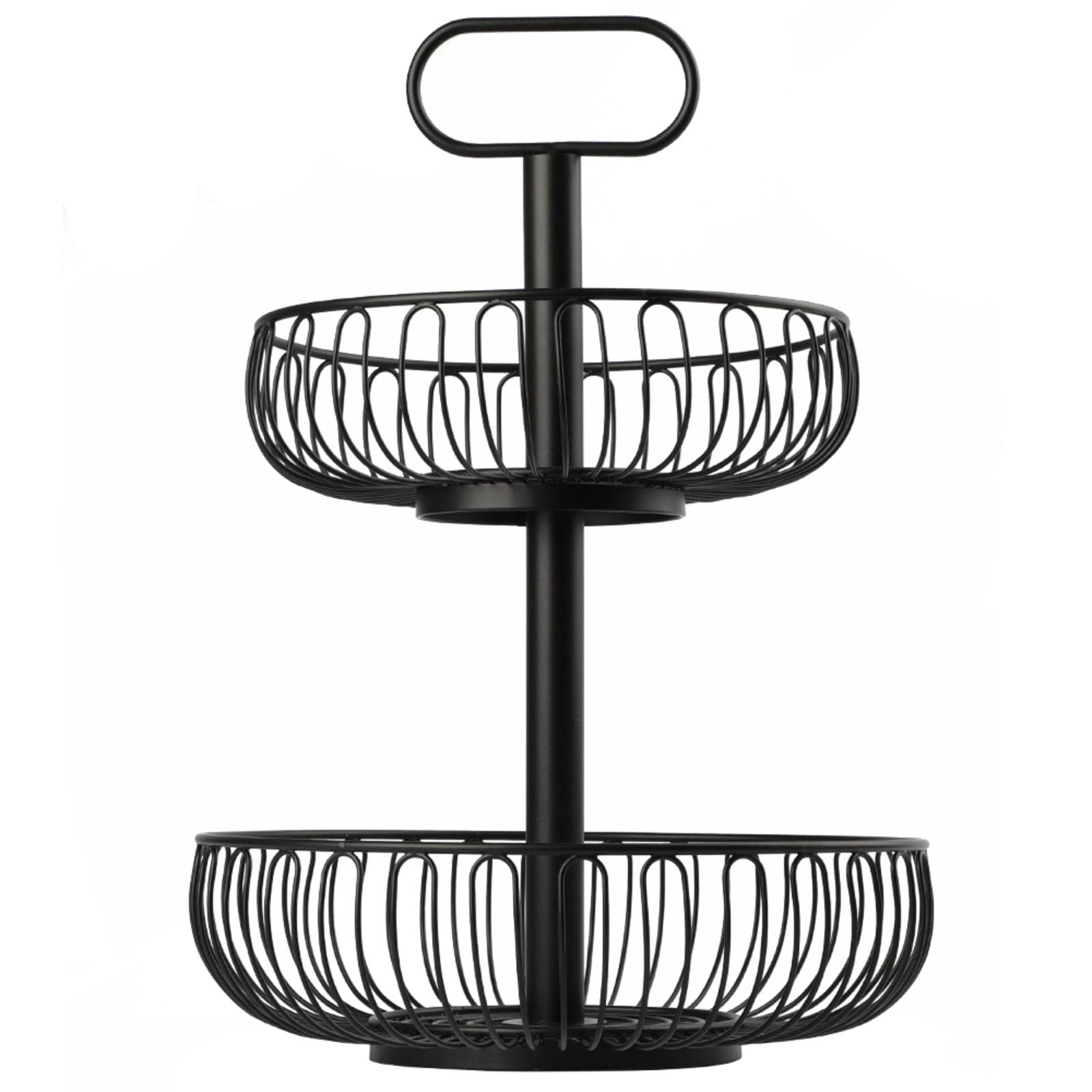 Stainless Steel Fruit Bowl for Kitchen Counter - Large Capacity Metal Vegetable Basket with Detachable Stand - Perfect for Countertop Storage of Fruits, Veggies & Snacks - Ideal for Dining Room, Pantry & Kitchen Organization