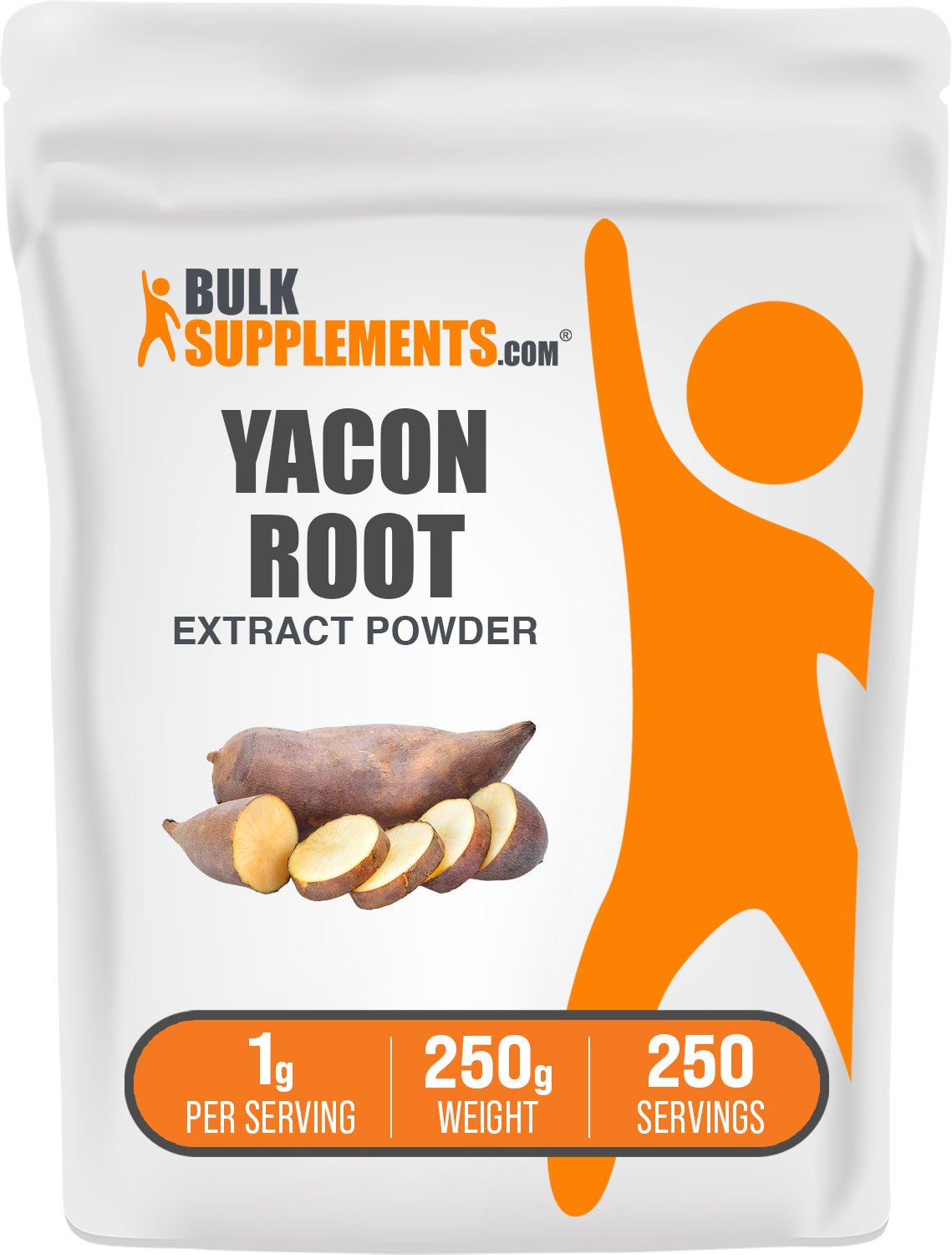 Organic Yacon Root Extract Powder for Weight Loss & Blood Sugar Control - Natural Sweetener for Tea, Coffee & Smoothies