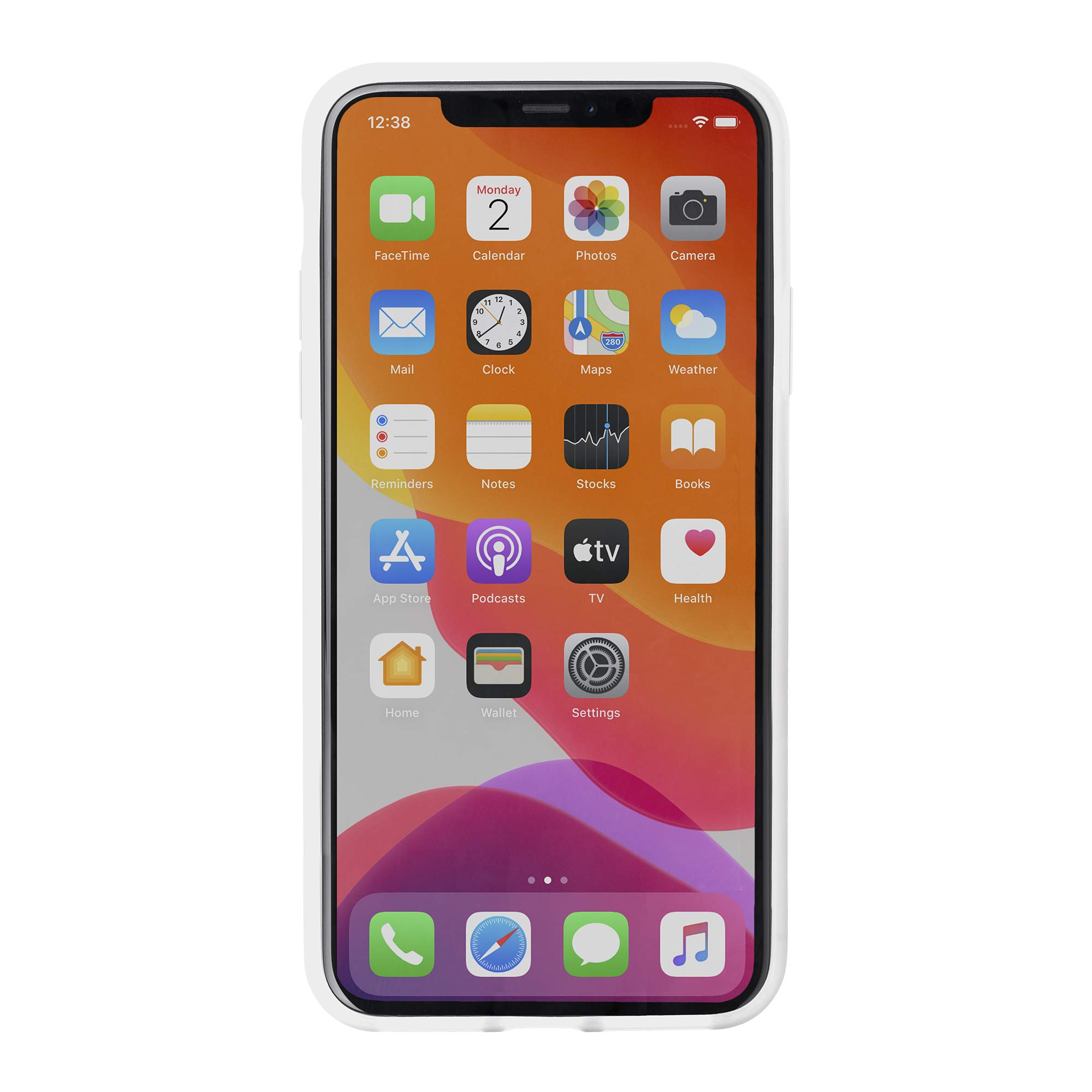 Native Union Clic View Case for iPhone 11 Pro Max - Clear Textured Protective Cover with Lightweight Slim Fit & Tactile Ribbed Design | Shockproof Scratch Resistant Phone Case for Daily Use, Work & Travel (Frost)