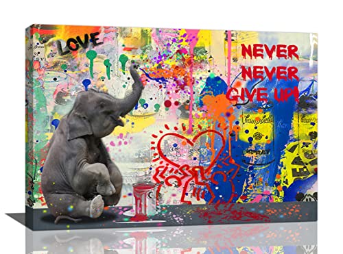 elephant graffiti