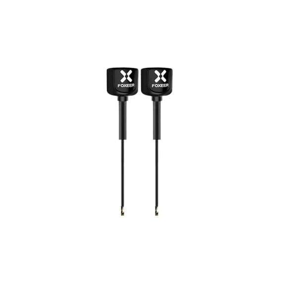 Foxeer Lollipop V4 5.8GHz U.FL Antenna 2 Pack RHCP for FPV Drones - Long Range Signal Booster for Racing, Freestyle & Cinematic Flying