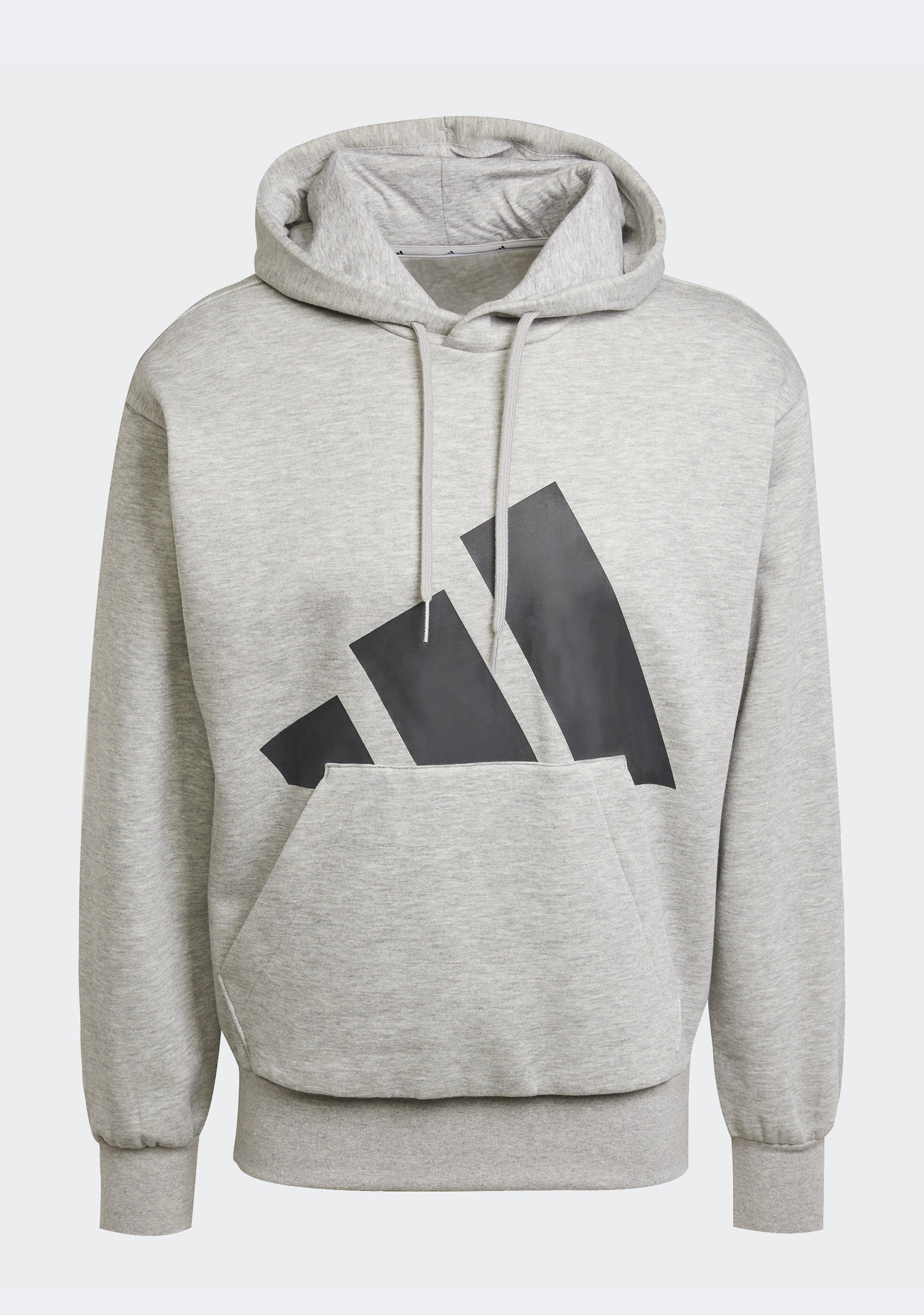Adidas Men's Essentials Fleece Big Logo Hoodie - Warm Casual Pullover Sweatshirt for Gym, Streetwear & Winter Outfits