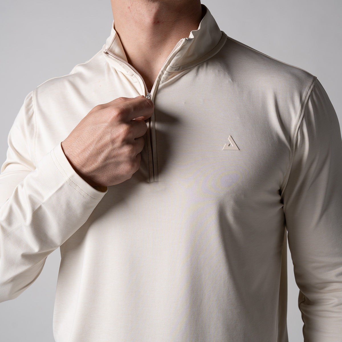 Men's Quarter Zip Pullover Sweater - Lightweight Fleece Jacket for Casual & Outdoor Wear | Perfect for Hiking, Work & Everyday Use