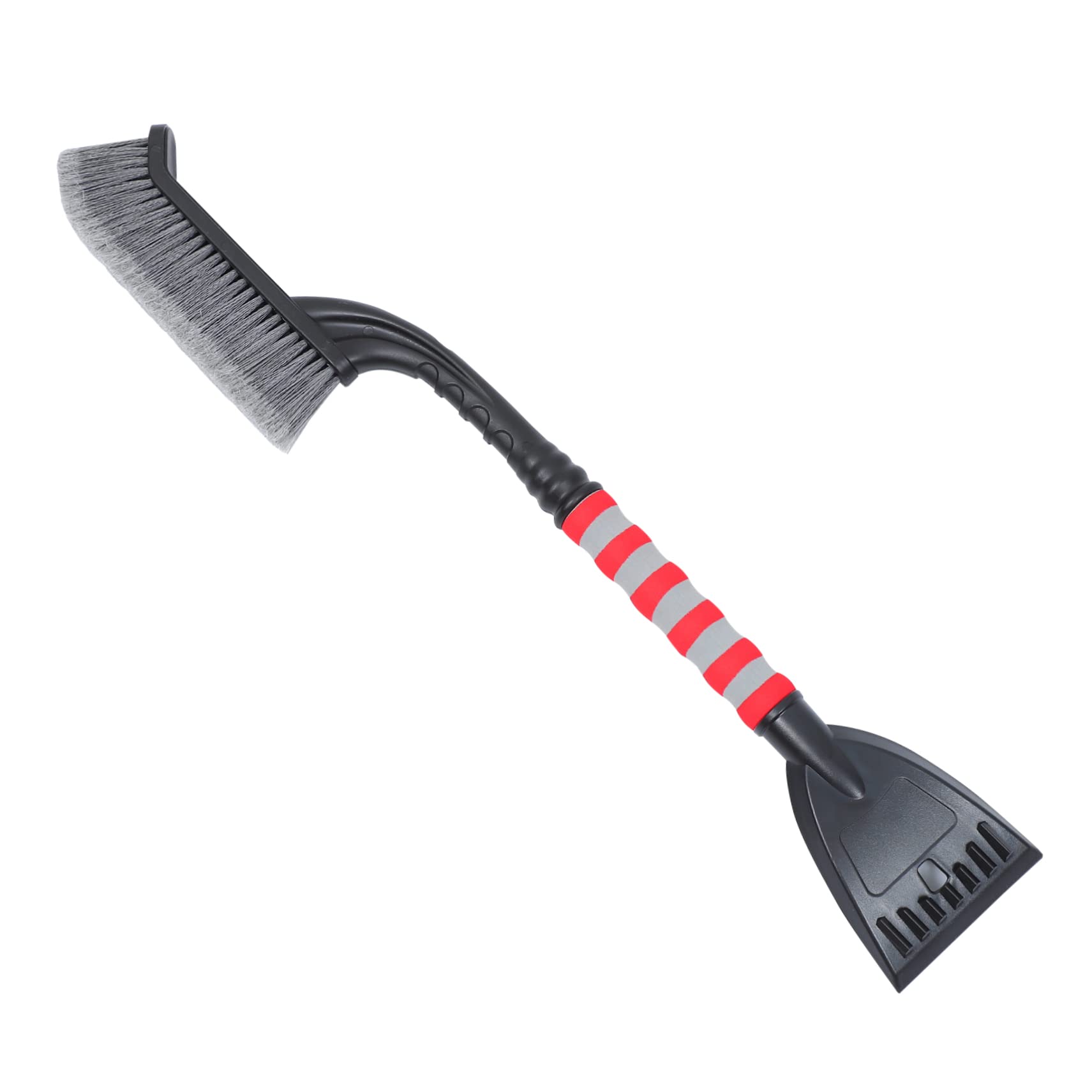 IWOWHERO 1-Piece Snow Shovel & Ice Scraper for Car Windshield - Heavy Duty Winter Snow Brush with ABS Handle - Perfect for Truck, SUV & Vehicle Window Ice Removal - Ideal for Snowy Driveways & Parking Lots