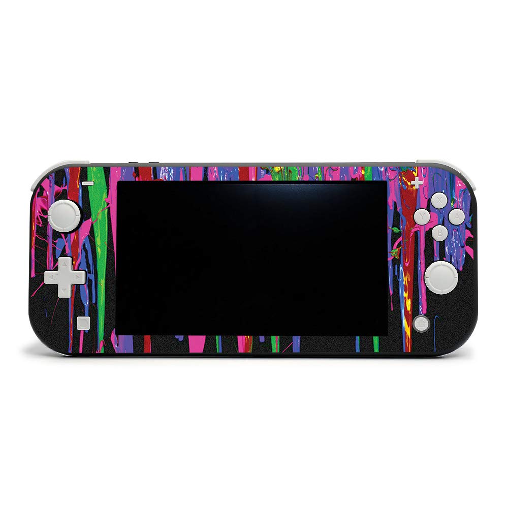 MightySkins Protective Vinyl Decal Wrap Cover for Nintendo Switch Lite - Drips Design | Durable, Customizable & Easy to Apply Skin | Made in USA | Perfect for Gaming, Travel & Personalization